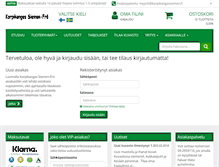 Tablet Screenshot of korpikangassiemen.fi